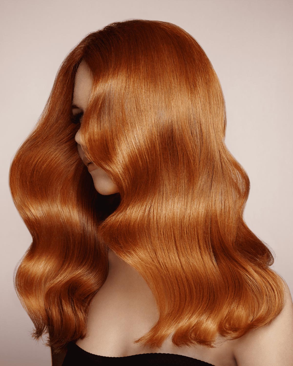 Harmonische Haarfarbe